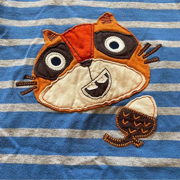 Mini Boden Boys Striped Graphic Long Sleeve T-Shirt size 9-10 years - Picture 4 of 5